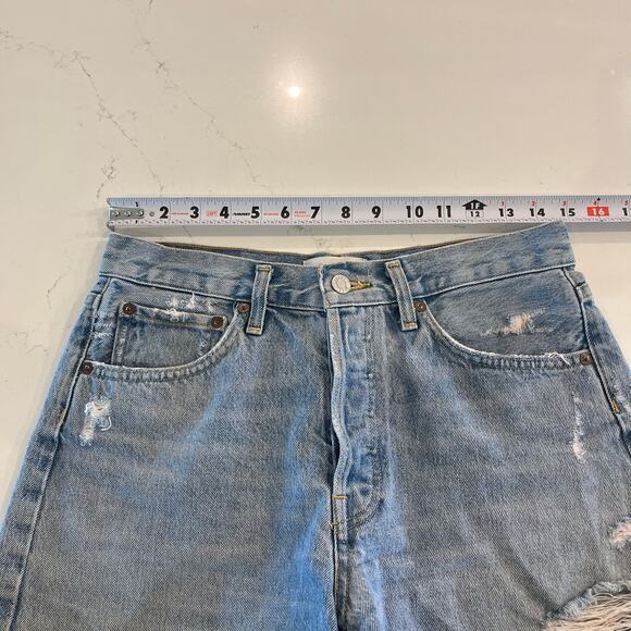 Agolde Parker Long Shorts in Swapmeet size 26 - Picture 9 of 10